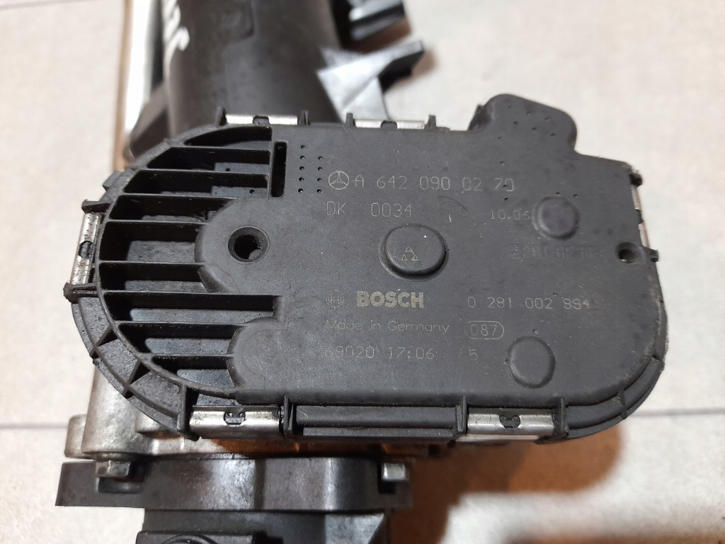 фото №6, Jeep grand cherokee wk 3.0 crd дроссельная заслонка oryg.