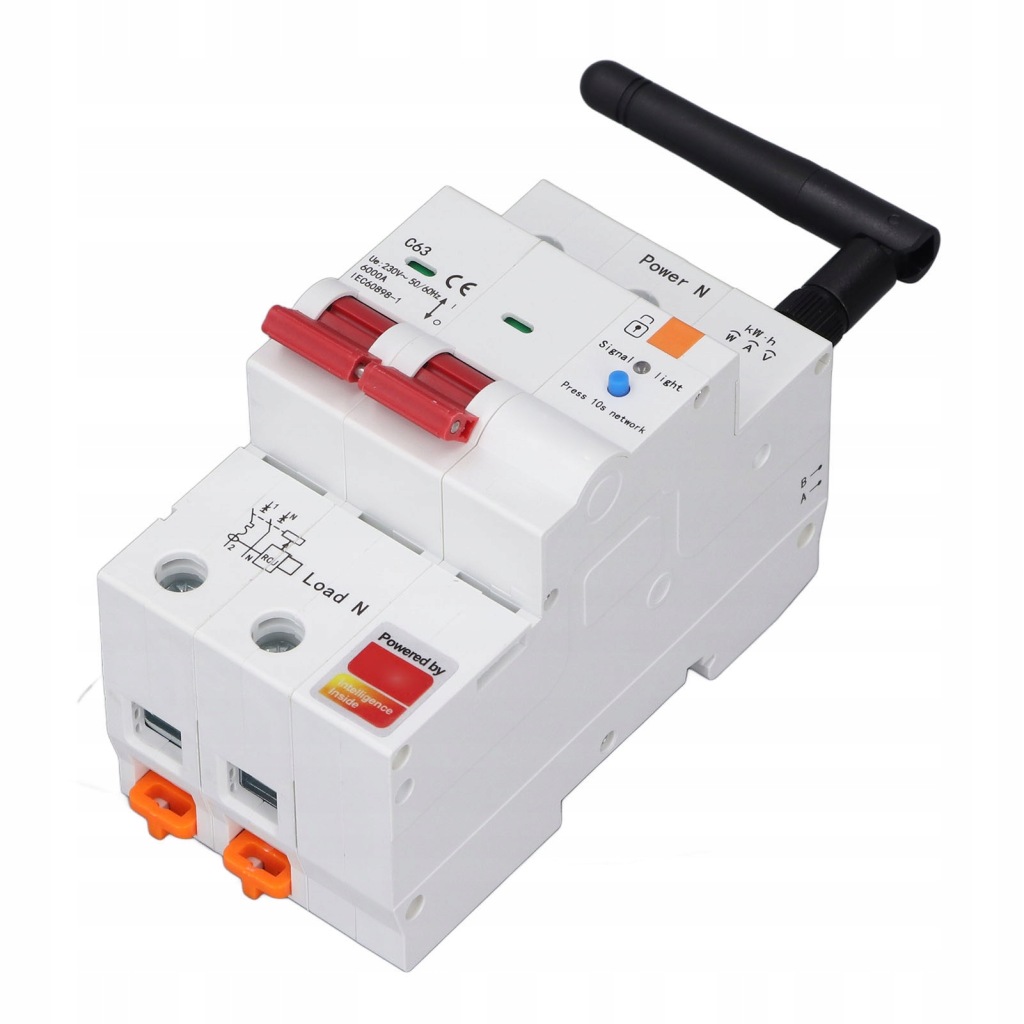 Обвід вимірювальний smart 2p 63a для aplikacji tuya mobile mobile a1 Зі Шроту