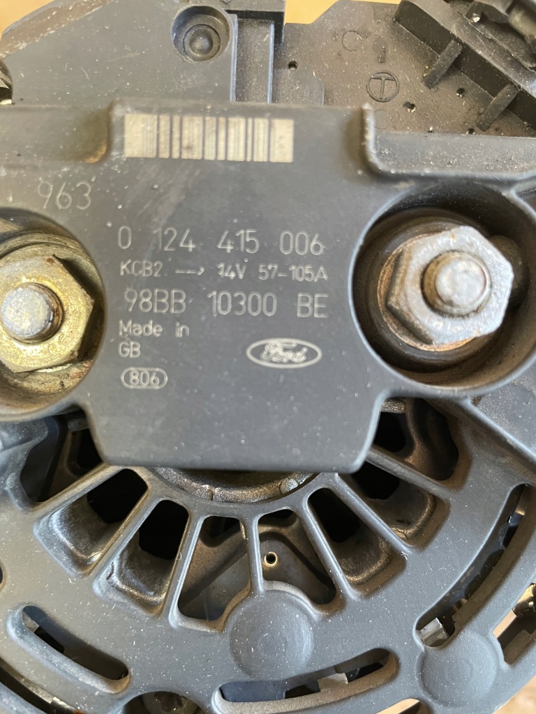 Ford mondeo mk2 2.0 генератор 0124415006 98bb10300be Киев