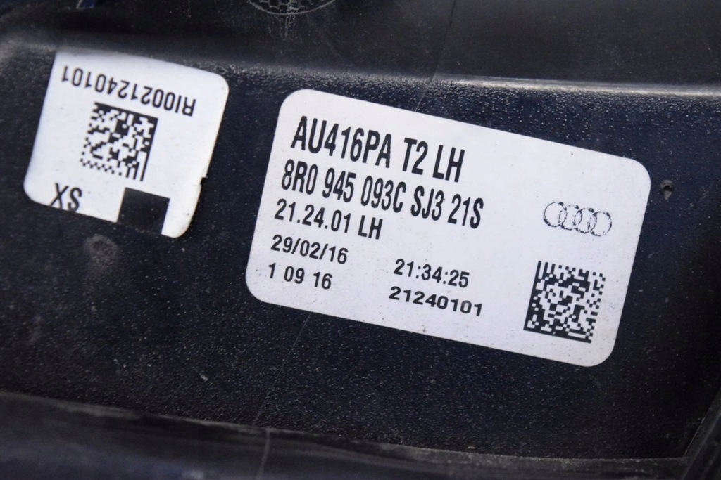 фото №8, Audi q5 sq5 2016 ліва сторона лампа задня