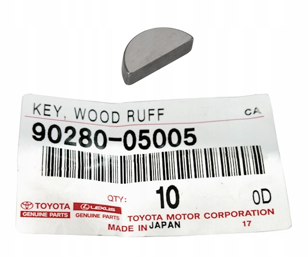 фото №1, Шпонка вала колінчастого hilux rav4 lc 90280-05005