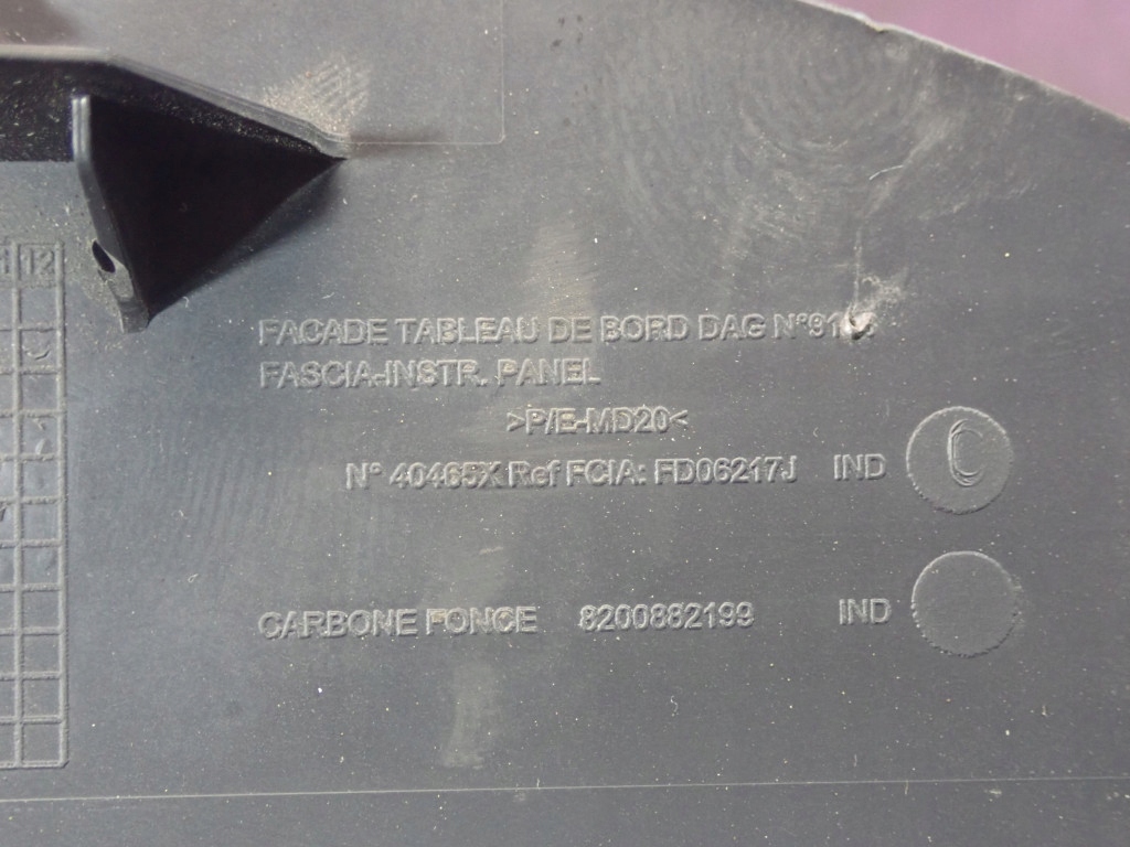 фото №5, Renault kangoo ii iii z.e. 13- fl рамка захист корпус спідометра 8200882199