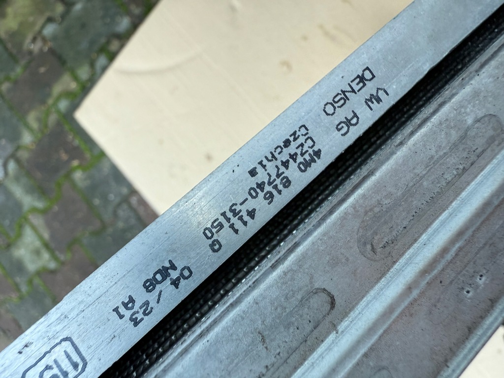 фото №5, Audi a6 c8 4k0 радіатор радіатор кондиціонер / wody 4m0816411q 4m0145804aa