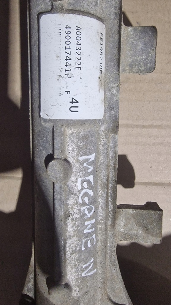 фото №2, Трансмісія кермова рейка рульова renault megane iv 4 orginał. eu