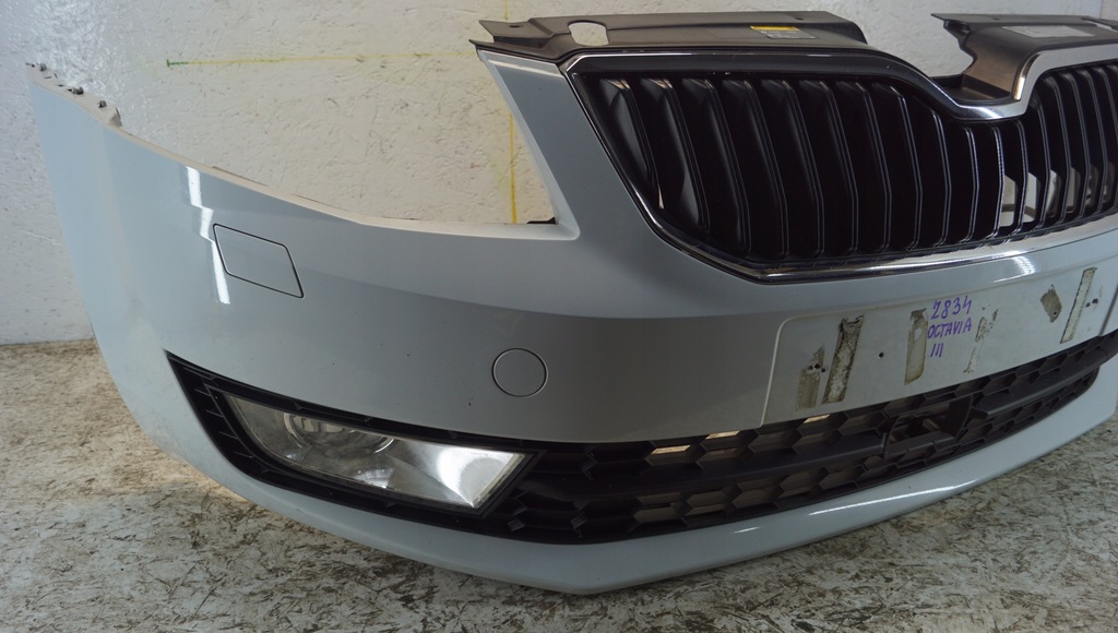 фото №6, Бампер перед skoda octavia iii радар ls9r