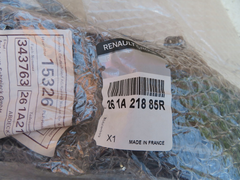 фото №11, Ґрати бампера l+p перед 261a25854r talisman