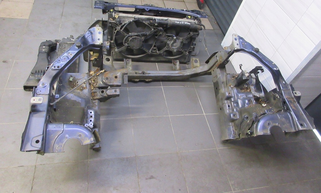 фото №4, Pas передний радиатор лонжерон 4007 2.2 hdi t65