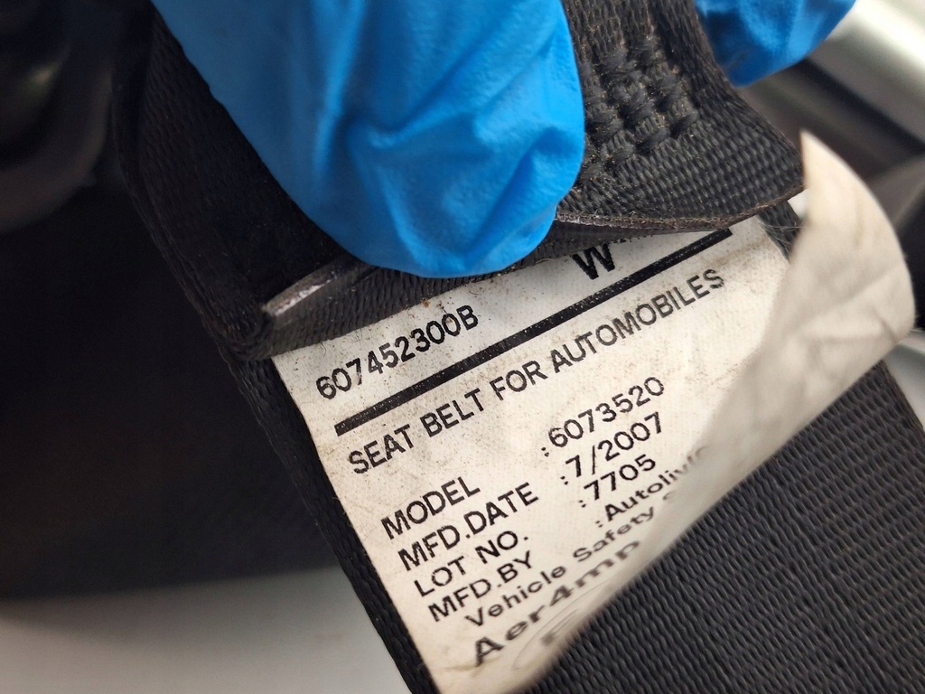 фото №13, Передний pas безопасности перед сторона левая honda cr-v 81850swwe0