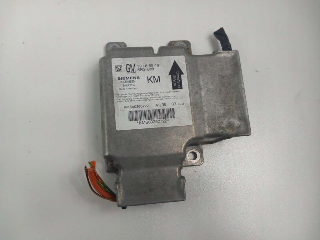 Купити Opel signum універсал рестайлінг  модуль датчик подушка безпеки 13186948