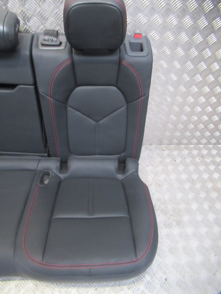 фото №14, Porsche macan lift gts шкіра сидіння заднє сидіння обшивки салон czerwona nic