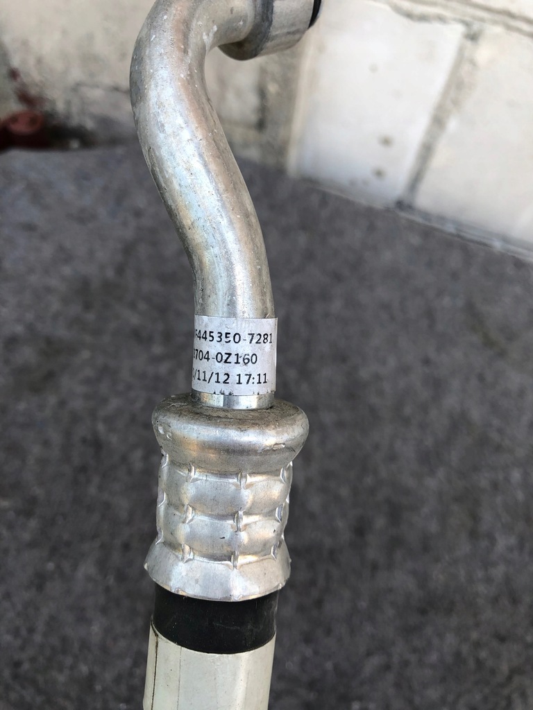 фото №7, Toyota auris 2.0 трубка шланг кондиционера