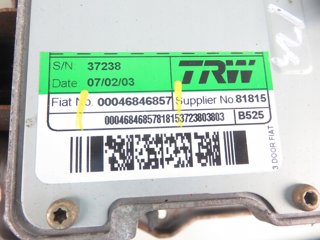 фото №10, Усилитель электрический fiat stilo 192_ 00046846857