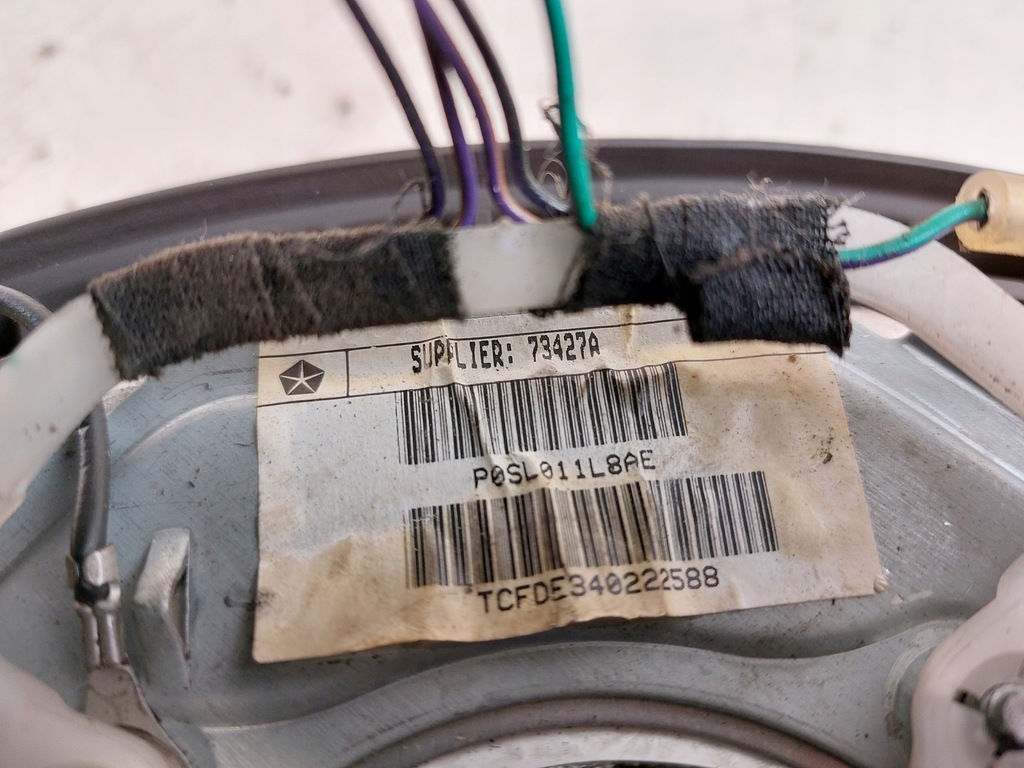 фото №7, Подушка воздушная руля chrysler voyager 4