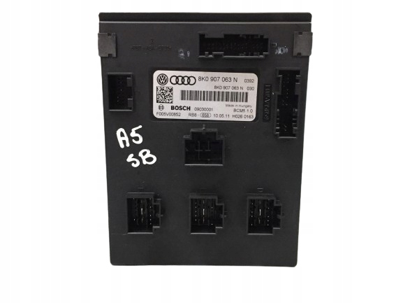 фото №1, Audi a5 8t 8t0 sportback модуль комфорту 8k0907063n