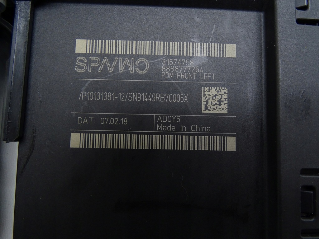 фото №13, Моторчик скло лівий перед передній volvo xc60 ii volvo s90 ii v90 31674758