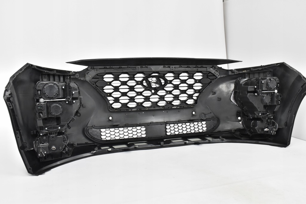 фото №9, Hyundai santa fe iv 2019 бампер передній 4xpdc