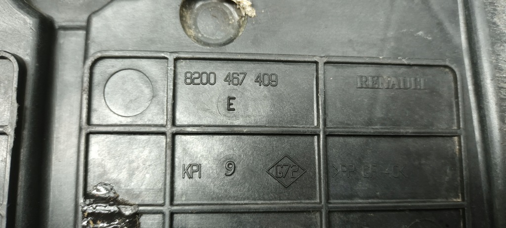 фото №3, Основание pod аккумулятор renault megane ii 8200467409