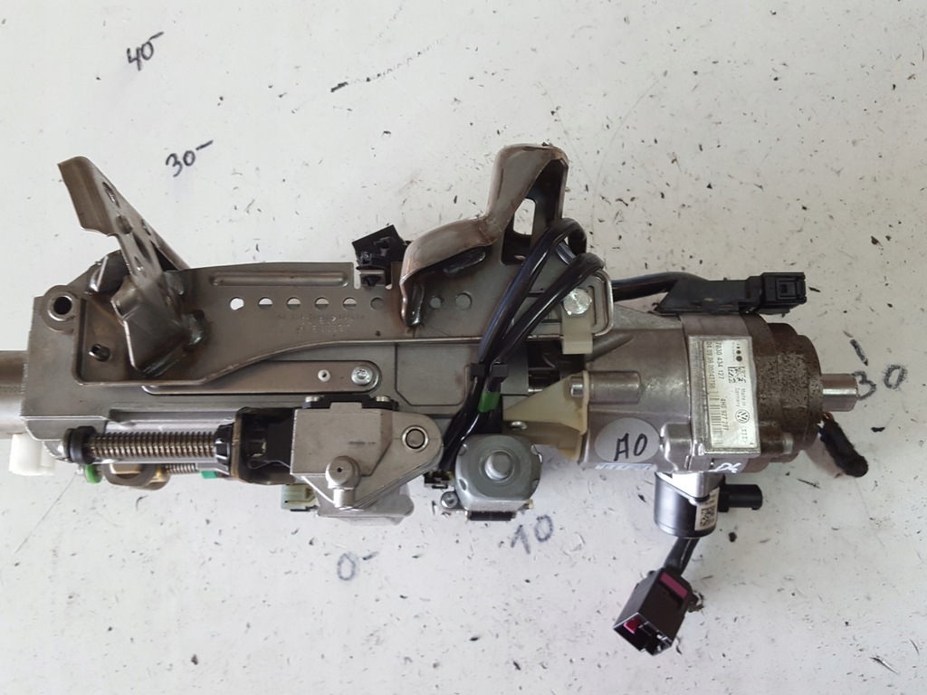 фото №6, Audi a8 d4 4h 09-13r колонка рулевая