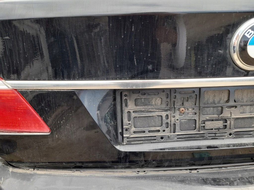 фото №10, Bmw seria 7 e65 крышка багажника багажника sedan задняя 475/9