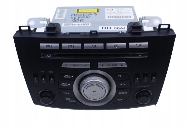 фото №1, Радіо mazda 3 10r.