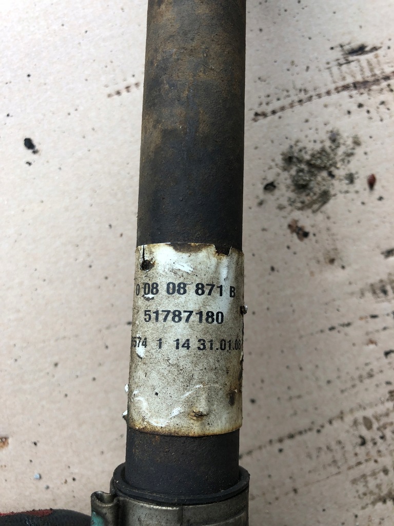 фото №5, Привідний вал права fiat 51787180
