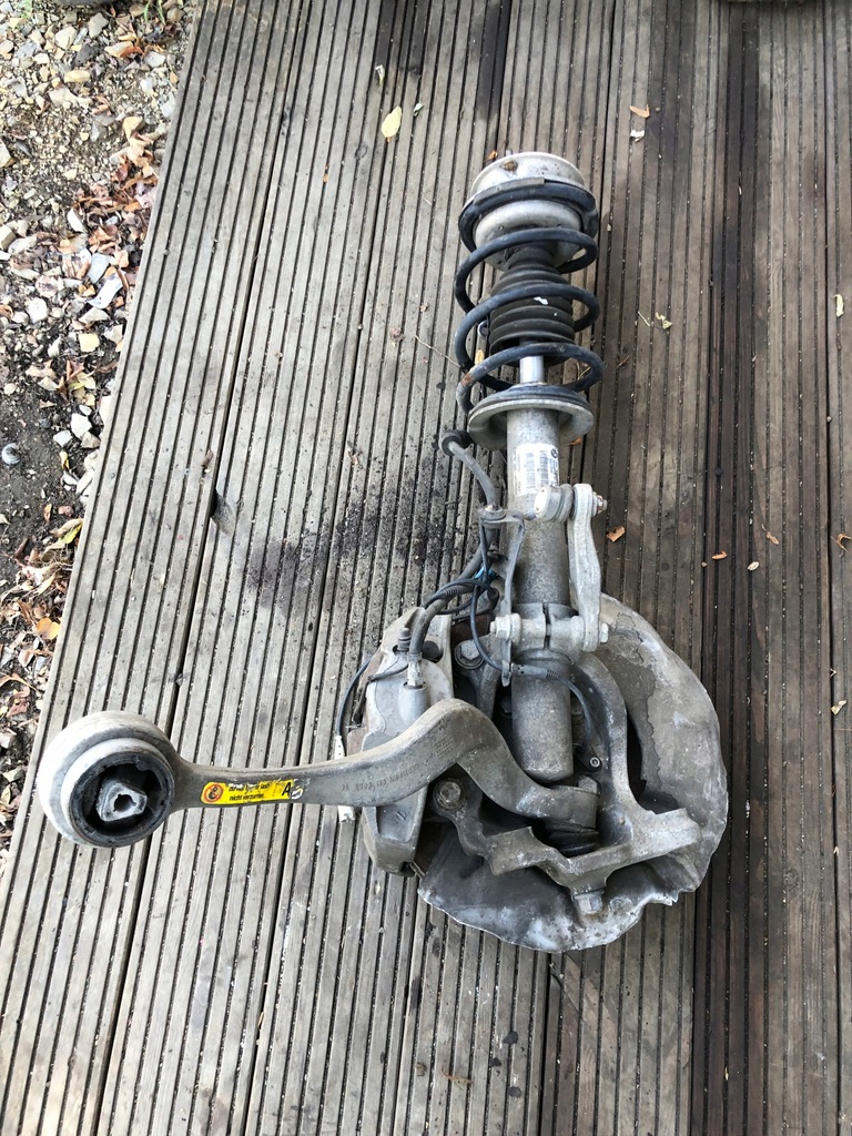 фото №5, Bmw e60 e61 амортизационная стойка левый перед поворотный кулак 6768797