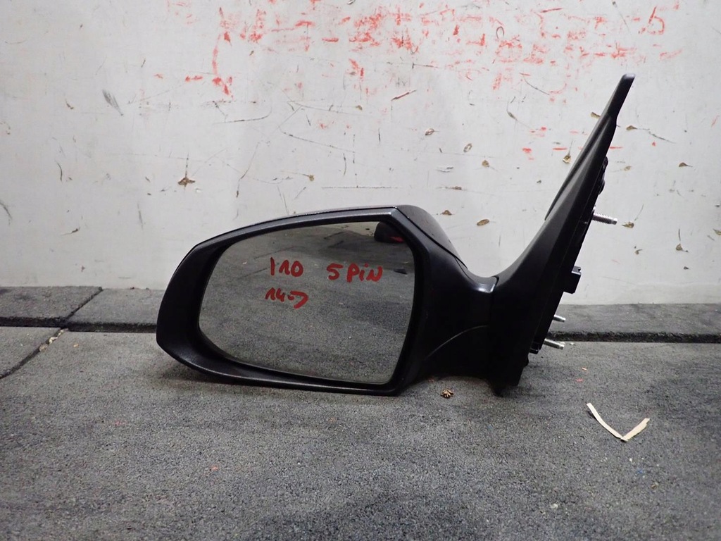 фото №1, Зеркало левая hyundai i10 ii 2014- 5pin