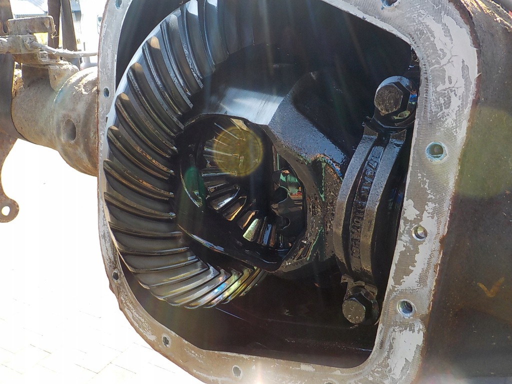 фото №15, Ford transit mk8 мост задний задняя 3.55 kompletny