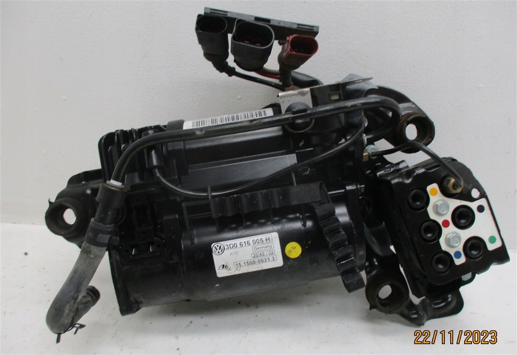 фото №12, Компрессор подвеска распределитель vw phaeton 3d 3d0616005h