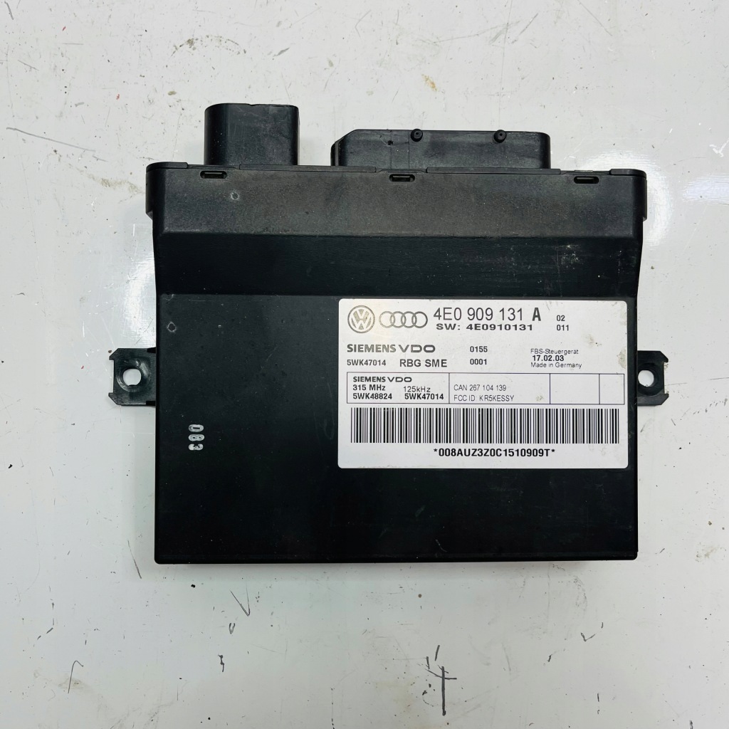 фото №1, Модуль блок керування kessy audi a8 d3 4e0909131a