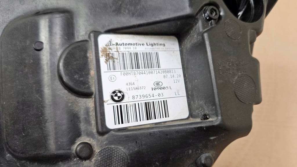 фото №10, Лампа права перед передня bmw x3 g01 x4 g02 адаптивний 8739654-03