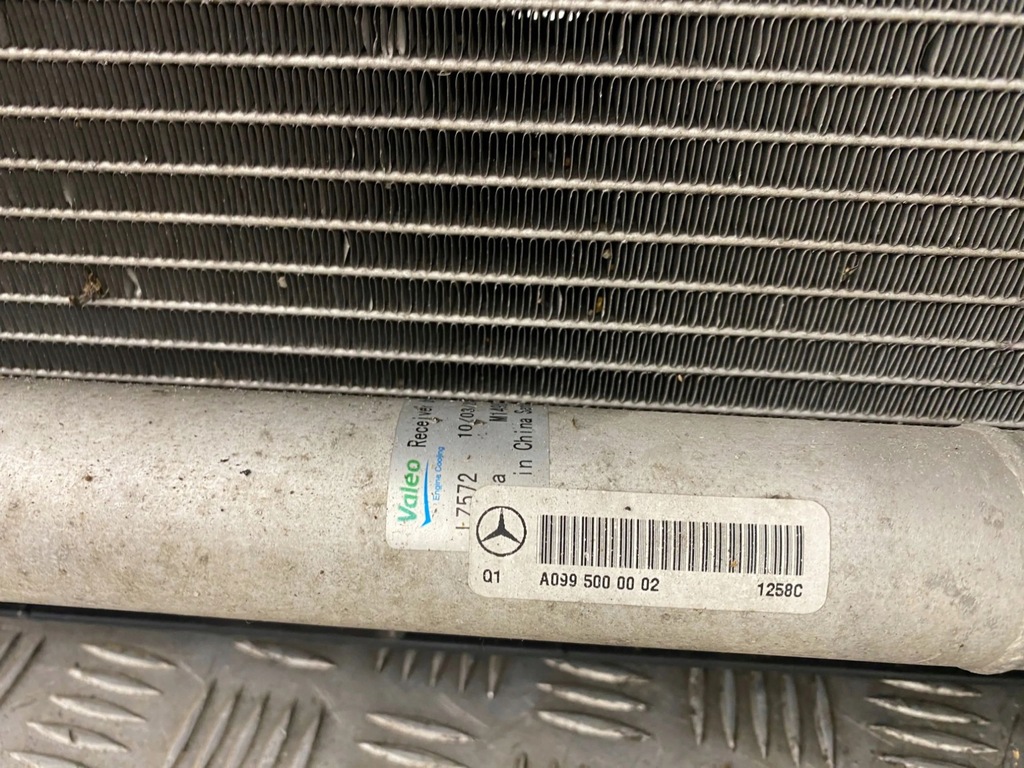 фото №16, Mercedes-benz gle w166 - c292 2018 радиатор / комплект