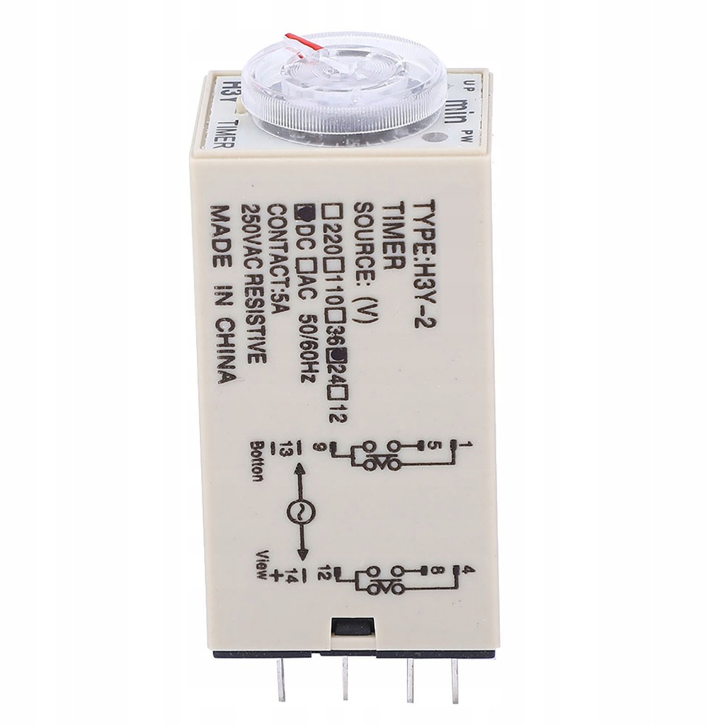 фото №13, Реле часовий таймер opóźnienia 0-3 minuta