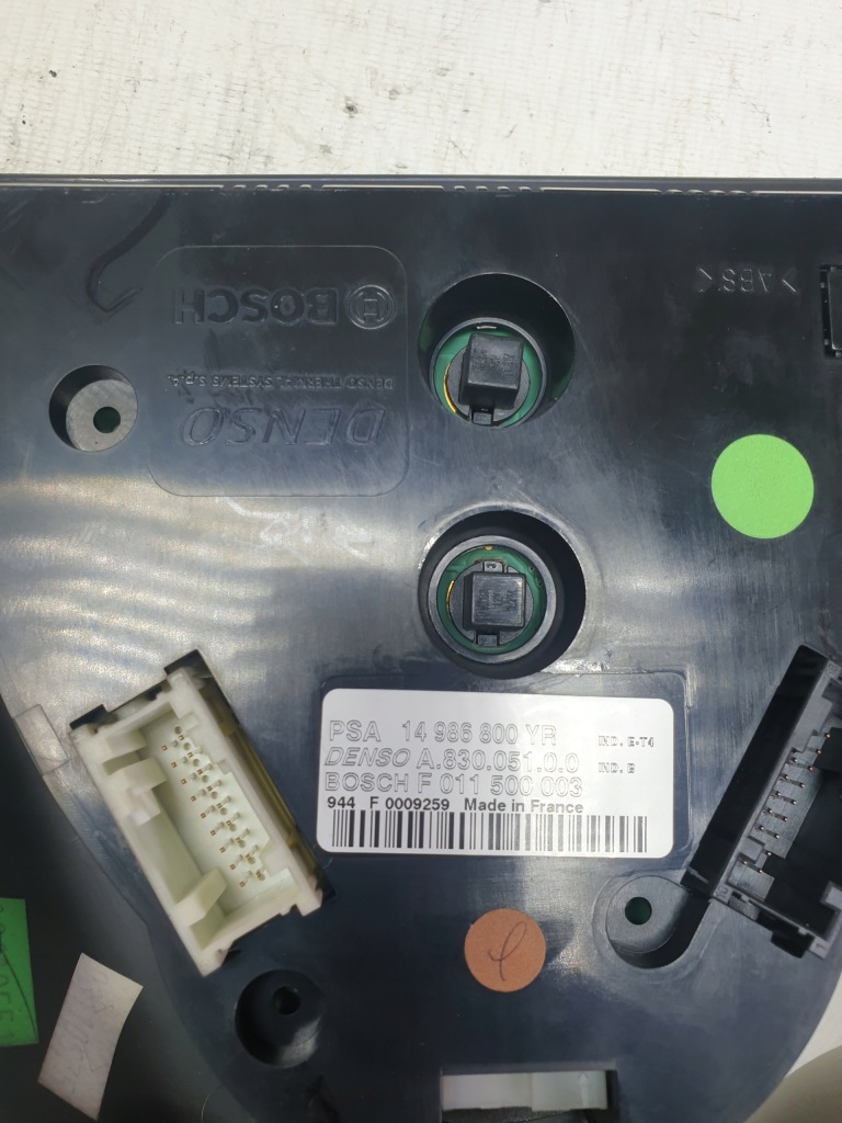 фото №4, Панель обдув citroen c8 14986800yr