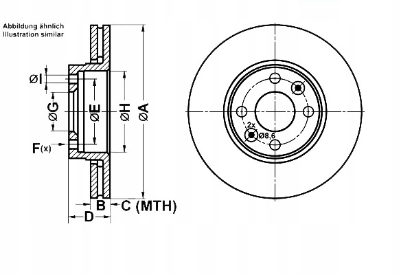 Диск ham. renault p. clio/kangoo 08- с Разборки