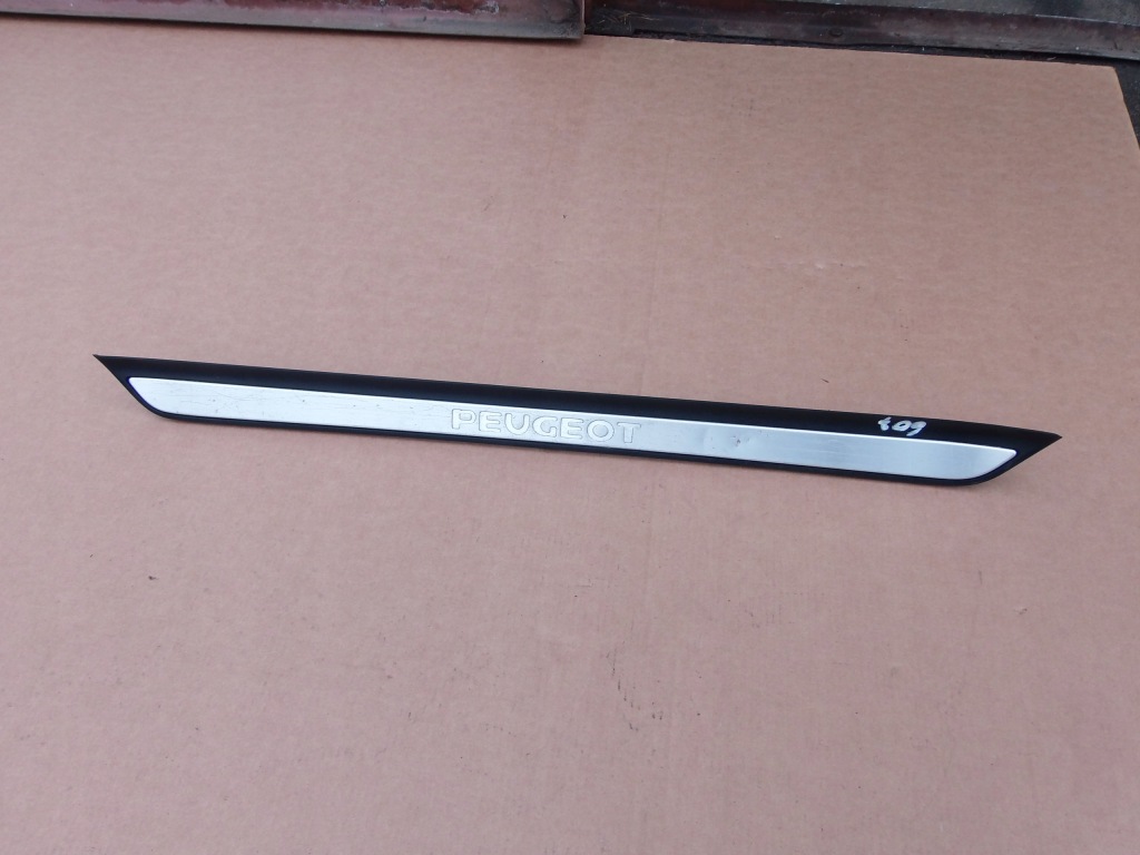 фото №1, Молдинг накладка поріг лівий перед 9629149677 peugeot 607