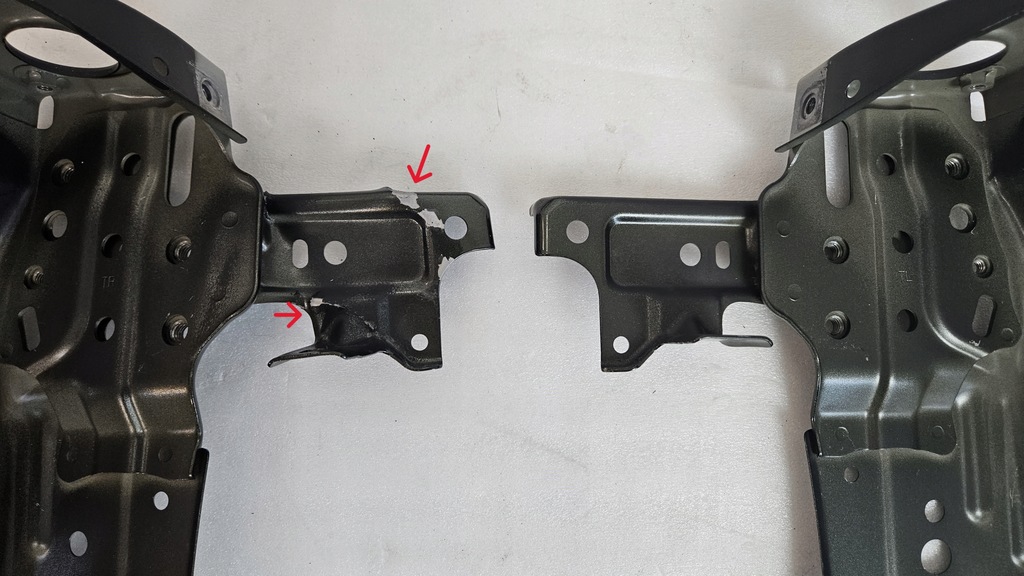 фото №12, Pas передній підсилювач верхній балка абсорбер зона деформації lexus lc 2016-