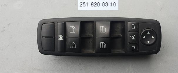 фото №1, Панель переключатель окон mercedes ml w164 r w251 2518200310