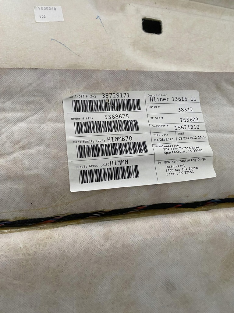 фото №8, Bmw e70 стеля