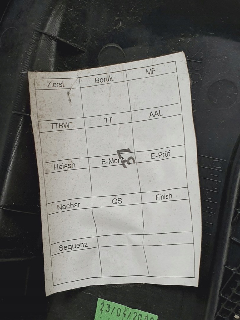 фото №6, Обивка обшивка левый задняя mercedes glk x204