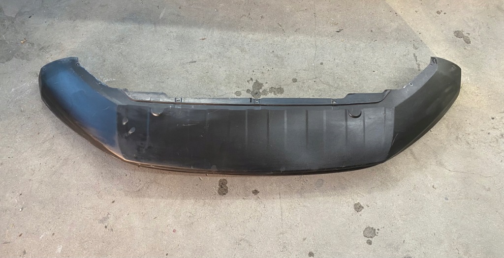 фото №2, Skoda karoq спойлер накладка перед