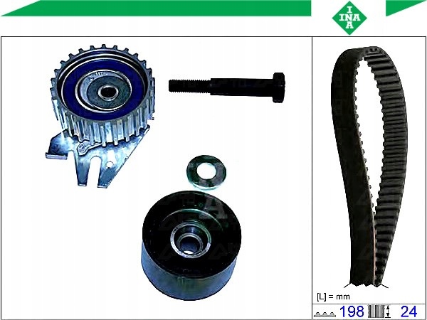 фото №2, Schaeffler ina 530 0626 10 набір ремінь розподільного валу