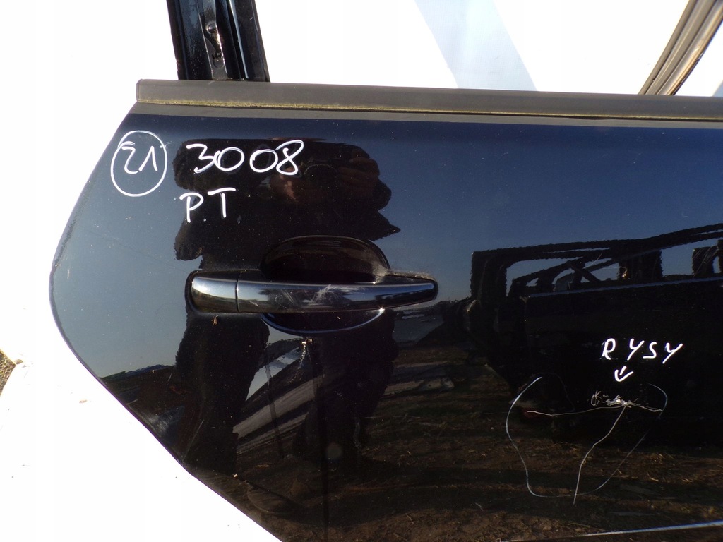 фото №4, Двері правий задня peugeot 3008