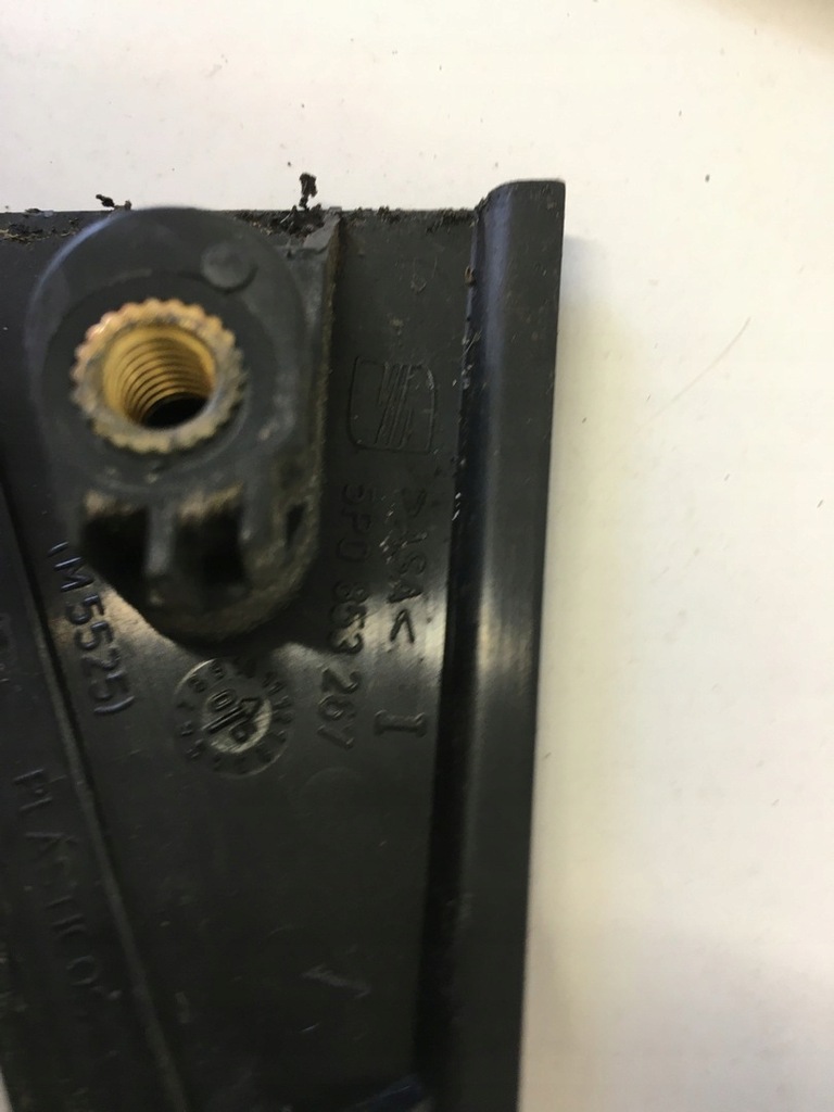 фото №13, Трикутник скло задня правий лівий молдинг seat altea toledo 5p0853268 5p0853267