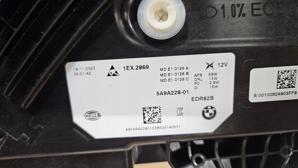 фото №8, Лампа перед передняя правая bmw x1 u11 full led 5a9a228-01