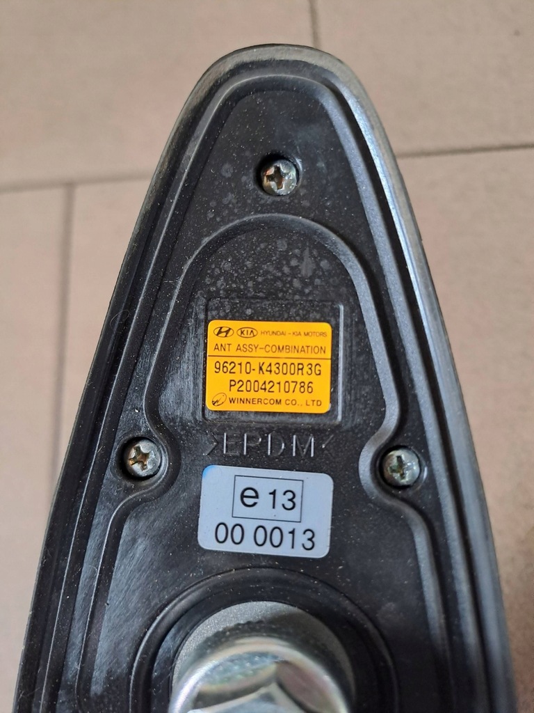 фото №5, Hyundai kona i 17-23r антена r3g 96210-k4300