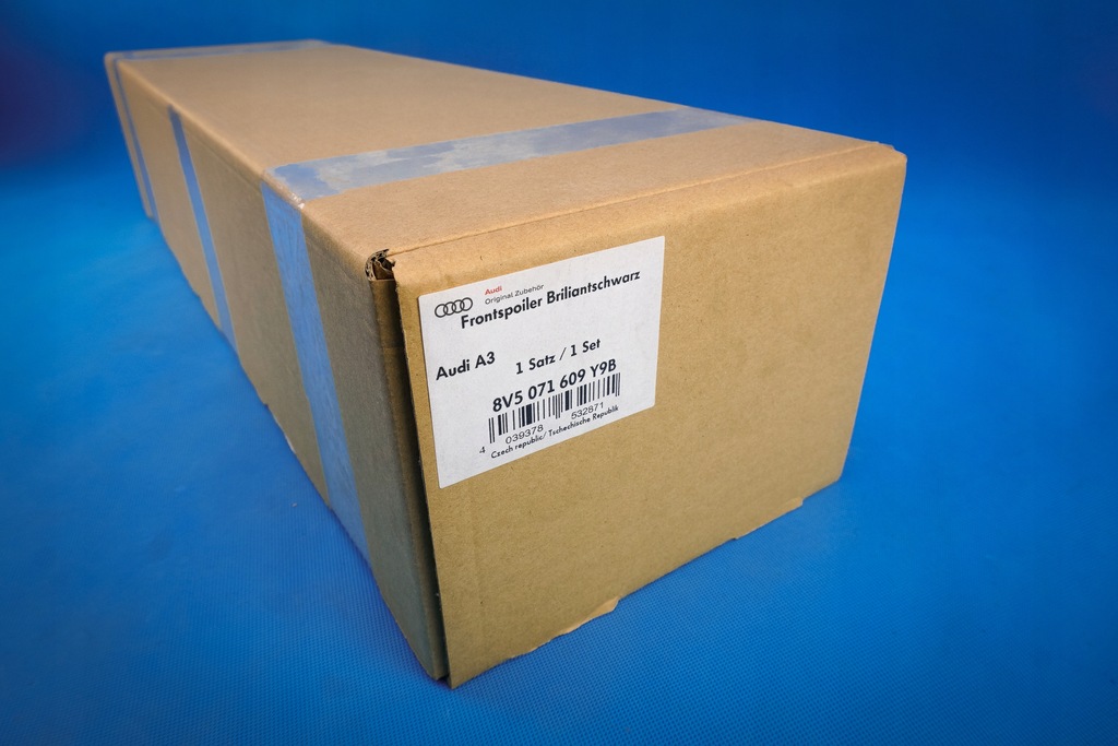 фото №13, Спойлери бампера перед audi a3 8v sedan ori