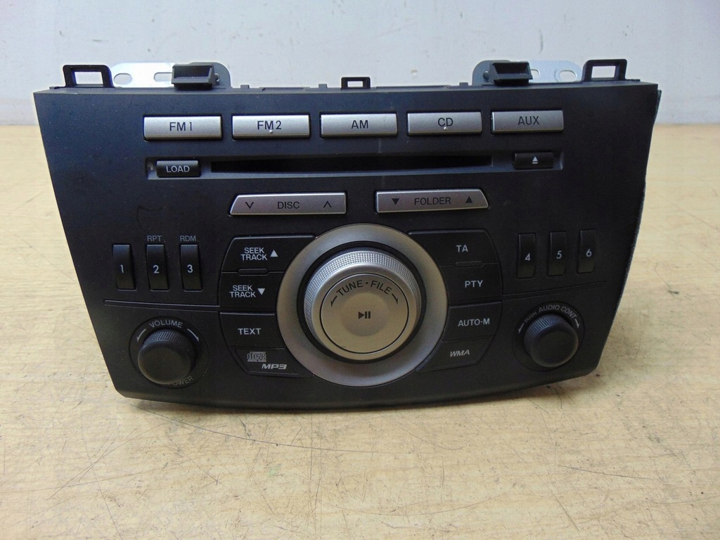 фото №1, Радио заводской mazda 3 bl 2009- 14792826