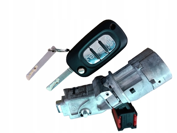 фото №11, Nowa комплектная замок зажигания колодка замка зажигания ключ pod pilot renault modus