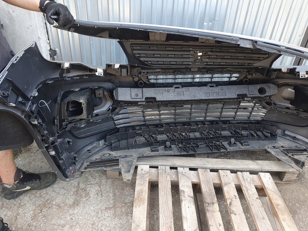 фото №15, Peugeot rifter капот бампер 2x лампа 2x крила kca